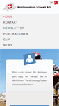 Mobile Screenshot of maklerzentrum.ch